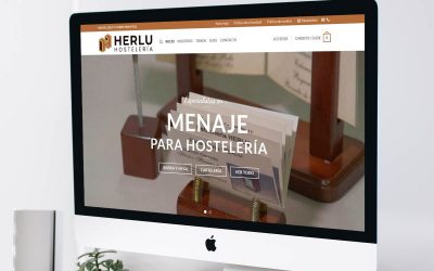 Diseño de la nueva tienda online de Herlu.